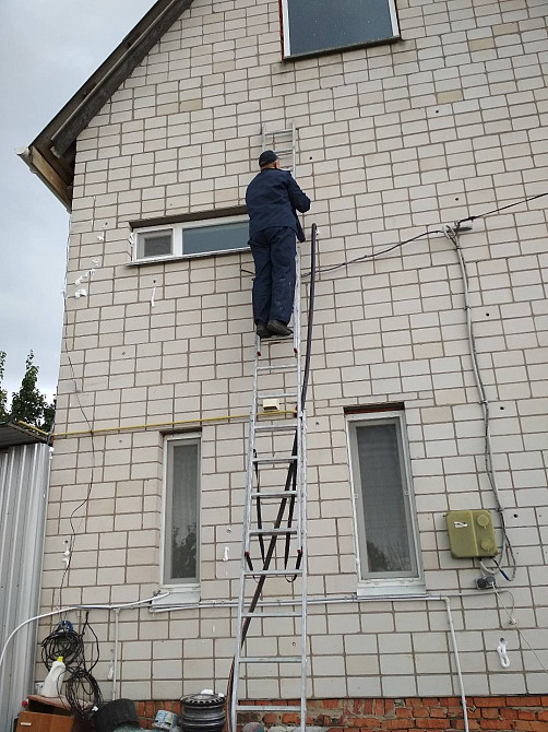 Утеплення стін будинків піноізолом. Рідкий пінопласт Житомир - зображення 1