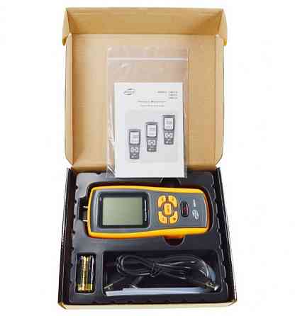 Дифференциальный микроманометр USB, ±10 кПа BENETECH GM511 Харків