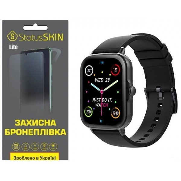 Поліуретанова плівка StatusSKIN Lite на екран Globex Smart Watch Me Pro Глянцева (Код товару:28995) Харьков - изображение 1