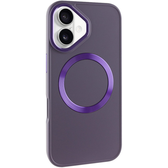 TPU чехол Bonbon Metal Style with MagSafe для Apple iPhone 16 (6.1") Херсон - зображення 8