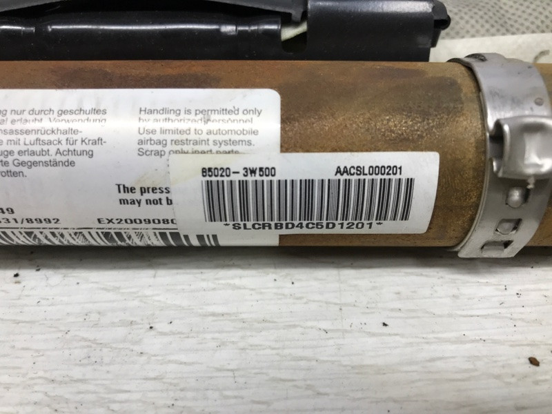 Airbag потолка(шторка) правый Kia Sportage SL 1.7 DIESEL D4FD 2010 (б/у) Київ - зображення 7