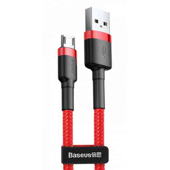 Дата кабель Baseus Cafule MicroUSB Cable 2.4A (1m) (CAMKLF-B) Херсон