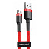 Дата кабель Baseus Cafule MicroUSB Cable 2.4A (1m) (CAMKLF-B) Херсон