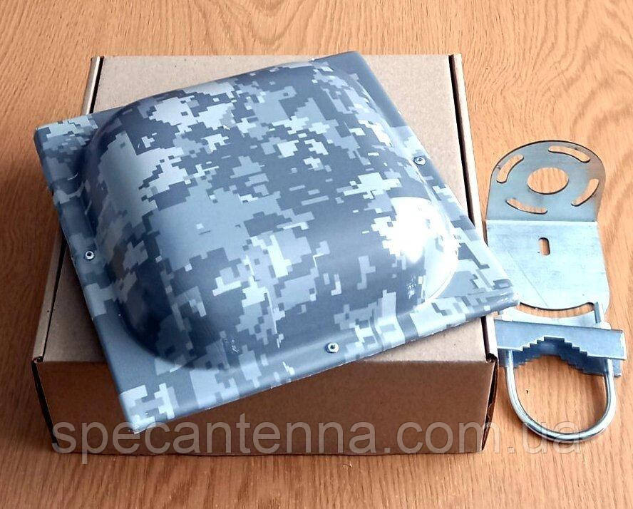 Антенна панельная 1610-2900 МГц 50 Вт 2х12-18 дБ DN-17HP, цвет № 9 камуфляж пиксель Дніпро - зображення 5