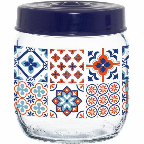 Банка для зберігання Herevin Mosaic 171341-063 425 мл Київ - зображення 1