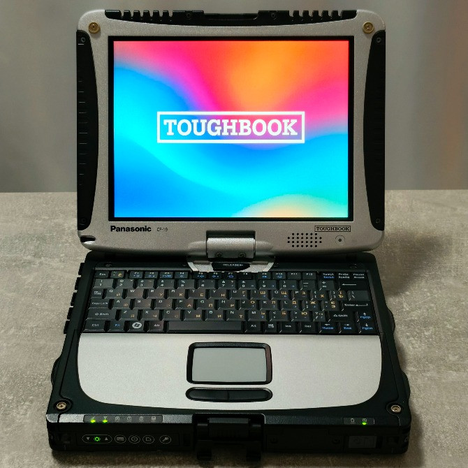 Захищений сенсорний ноутбук Panasonic ToughBook CF-19 mk8 Rugged MIL‑STD‑810G/461E/IP65 i5 16/512 Київ - зображення 3