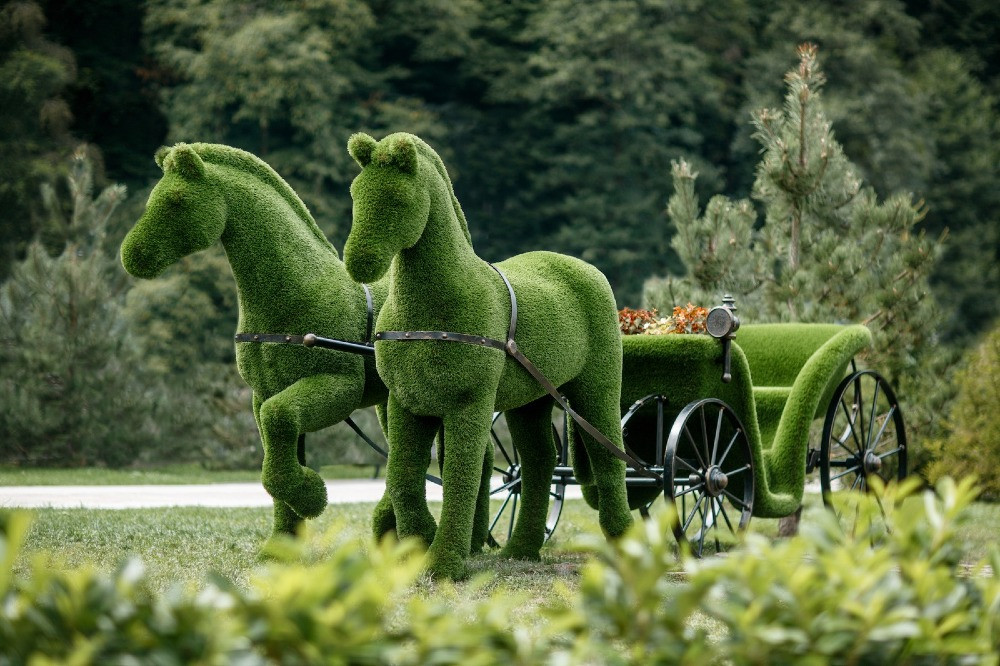 Паркові скульптури із штучного газону для парків на замовле Київ - зображення 5