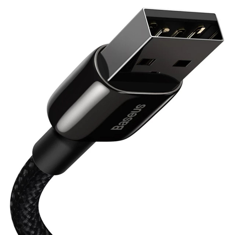 Дата кабель Baseus Tungsten Gold USB to Lightning Cable 2.4A (2m) (CALWJ-A0) Херсон - зображення 5