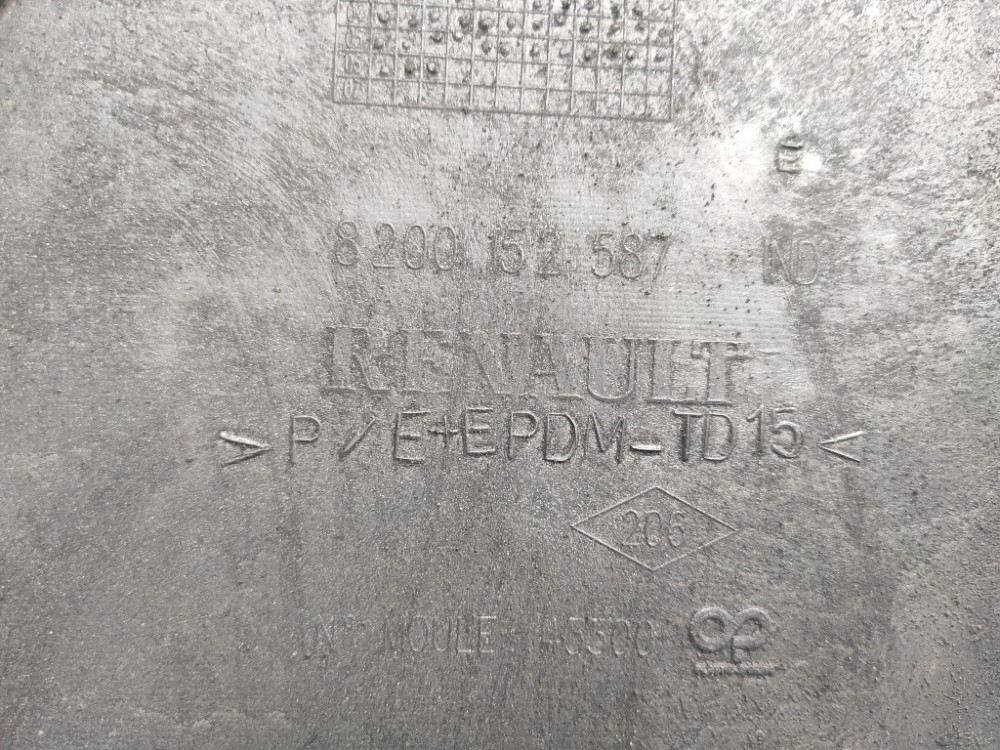 Бампер передний Renault Kangoo 2003-2007 (8200152587) Ковель - зображення 4