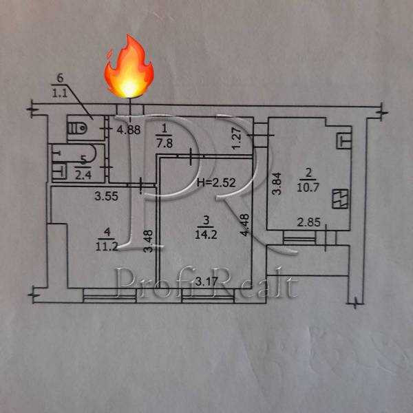 продажа 2-к квартира Киев, Соломенский, 66900 $ Київ - зображення 12
