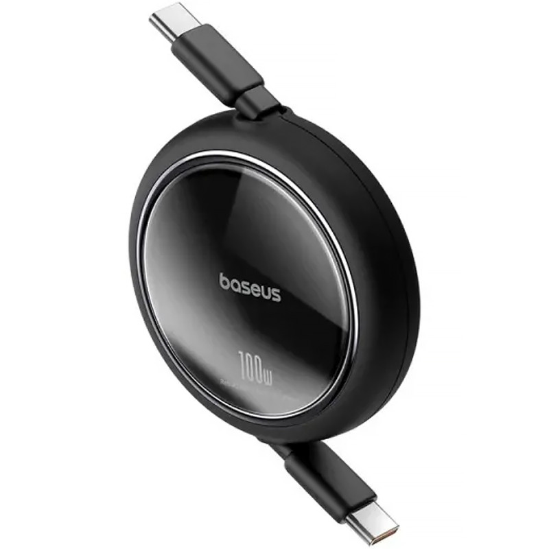 Дата кабель Baseus Free2Draw Mini Retractable Type-C to Type-C 100W (1m) (P10364500) Херсон - зображення 2