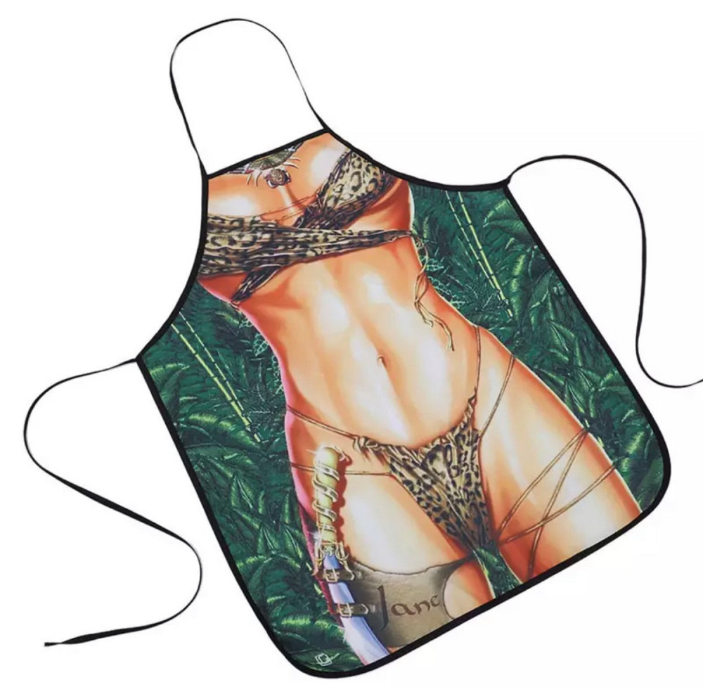 Фартух із приколом Леді тропіки 5582 71х54,5х0,2 см Київ - зображення 1