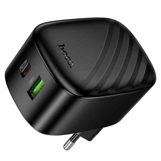 СЗУ Hoco CS101A Folding PD20W+QC3.0 (1USB-A/1C) Херсон