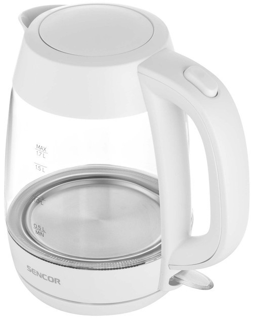 Электрочайник Sencor SWK 7300WH 1.7 л белый Київ - зображення 4