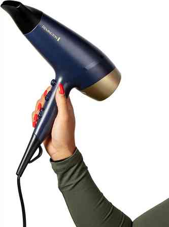 Фен Remington Sapphire Luxe Hairdryer D5805 2200 Вт синий Київ
