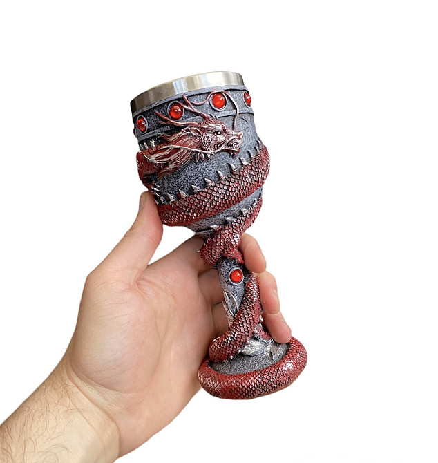 Келих для вина 3 Танард Дракон Червоний Київ - зображення 1