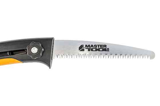 Ножовка садовая выдвижная MASTERTOOL 160 мм 7TPI закаленный зуб 3-D заточка 14-6011 Харків