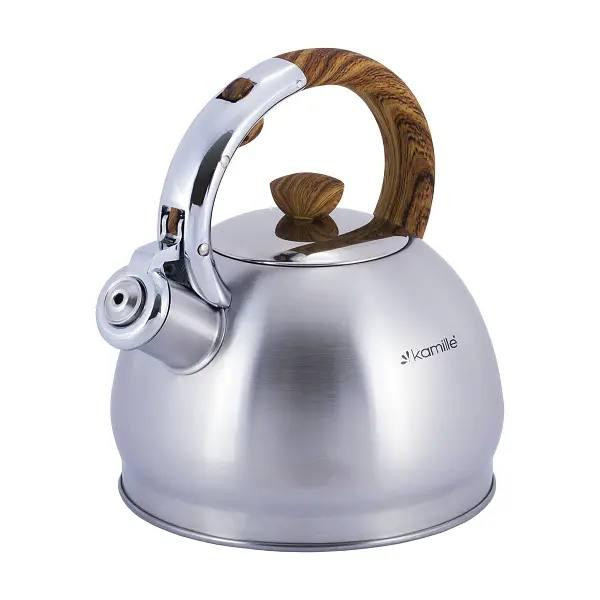 Чайник Kamille 2 л из нержавеющей стали со свистком 0694N Одесса - изображение 3