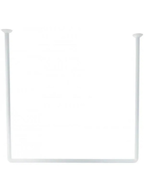 Карниз у ванну П-подібний 90*90*90см білий Besser 0477A Киев - изображение 1