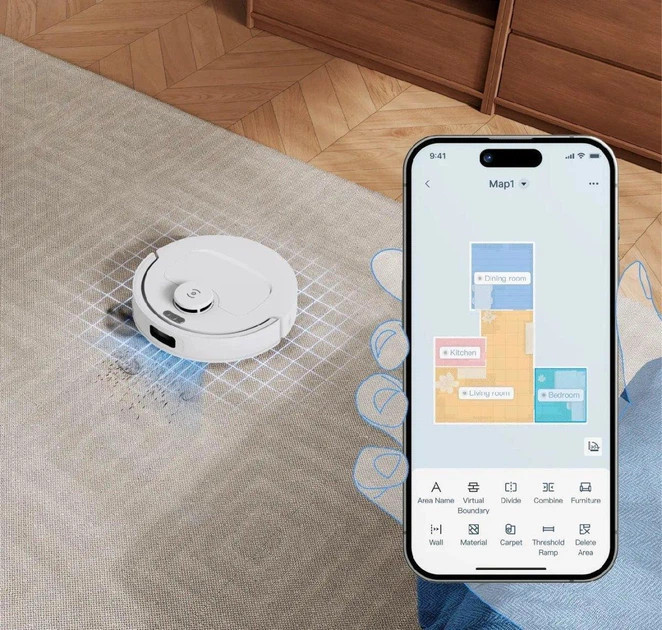 Робот-пылесос моющий ECOVACS Deebot T30C White DLX71 WHITE 45 Вт белый Киев - изображение 10