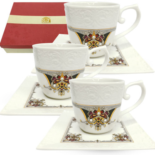 Набір чайний 12 пр Лаура SNT 2325-3 Київ - зображення 1