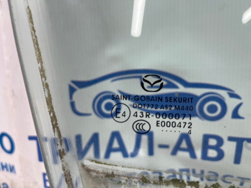 Стекло двери переднее правое Mazda 3 BM 2.2 DIESEL 2013 (б/у) Київ - зображення 3