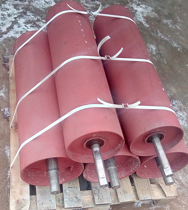 Ролик конвейерный 127 х 440 , ролики ленточного транспортера Київ - зображення 5