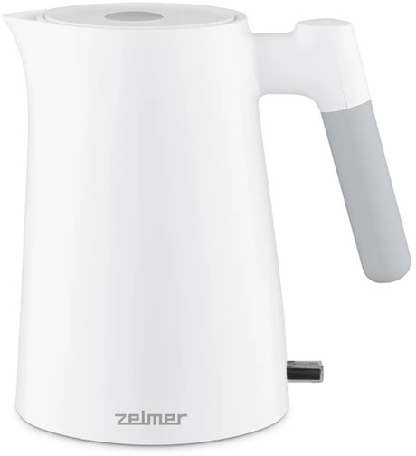 Електричний чайник ZELMER ZCK7020 1 л белый Киев - изображение 1