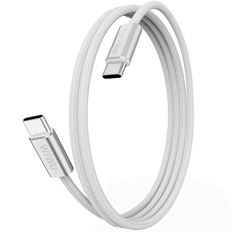 Дата кабель WIWU C101 Essen Type-C to Type-C 240W (1.5m) Херсон - изображение 1