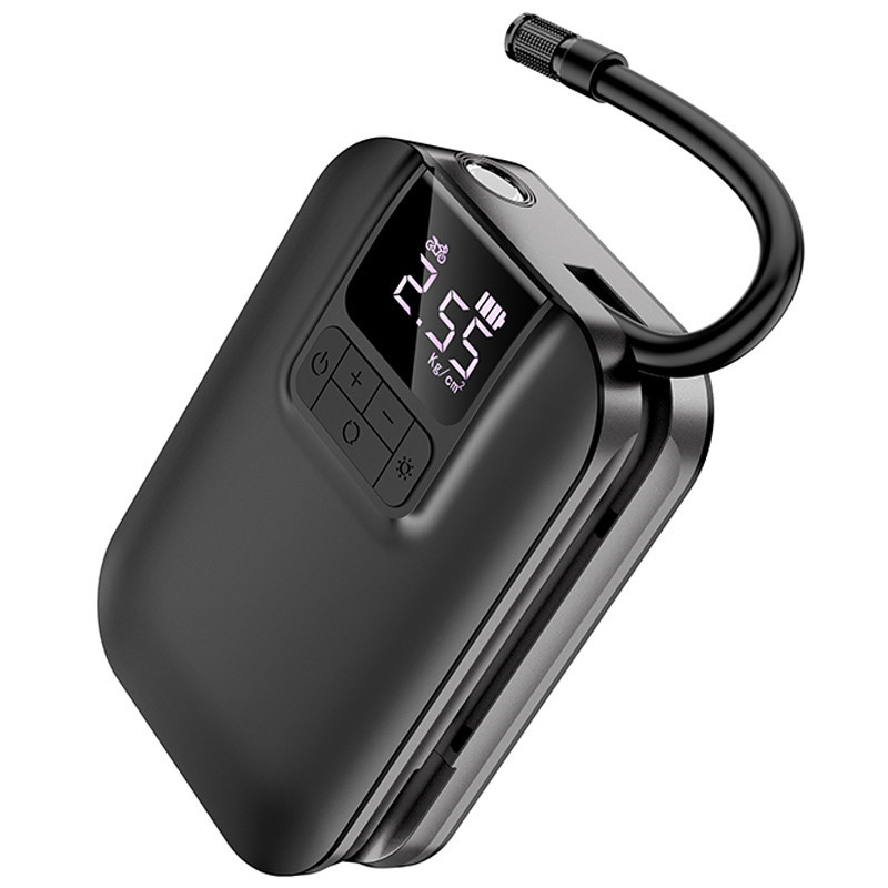 Автомобильный насос Hoco S53 Breeze portable portable smart air pump Херсон - изображение 5