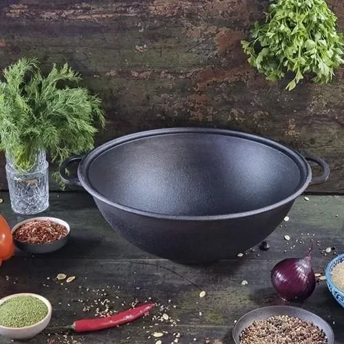 Казан чугунный узбекский Maysternya WOK Т405 8л Одесса - изображение 9