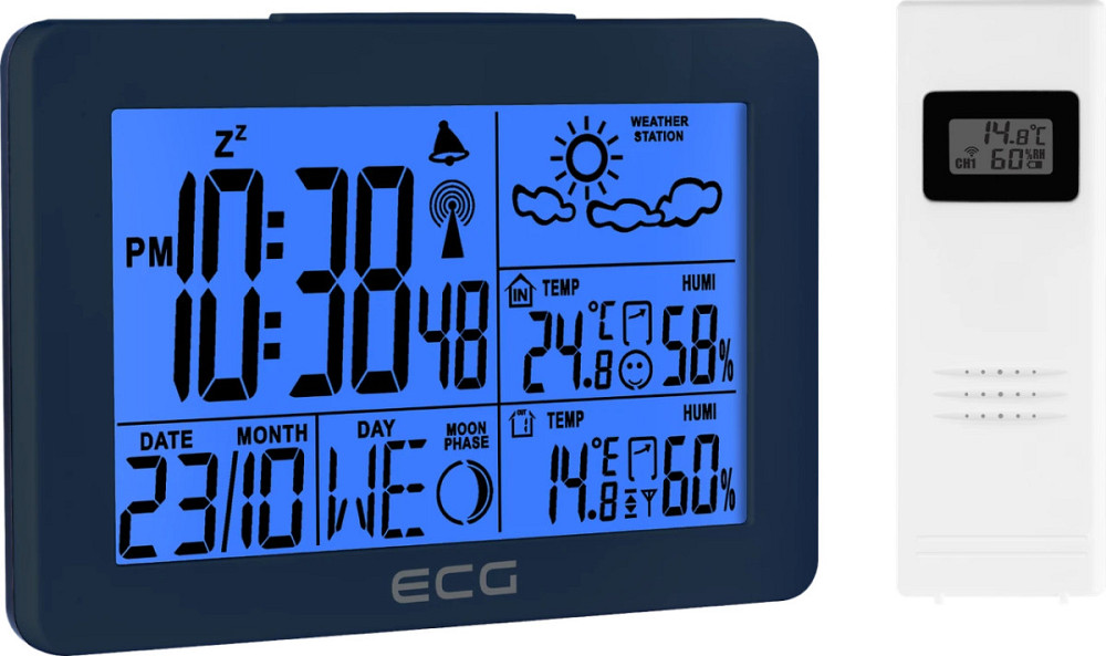 Метеостанция EСG MS-200-Grey Київ - зображення 3