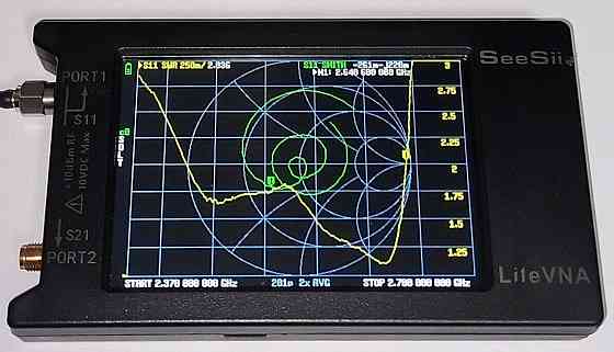 Антенна Yagi 2420-2640/5480-5640MHz 16dBi, до 40W, AOSIYANT, RP SMA разъем, направленная Дніпро