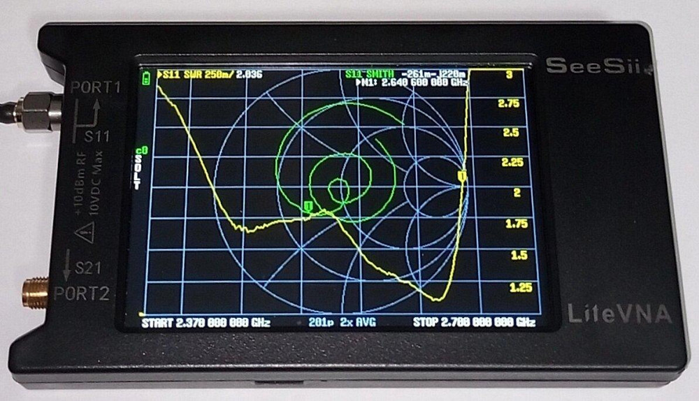 Антенна Yagi 2420-2640/5480-5640MHz 16dBi, до 40W, AOSIYANT, RP SMA разъем, направленная Дніпро - зображення 4