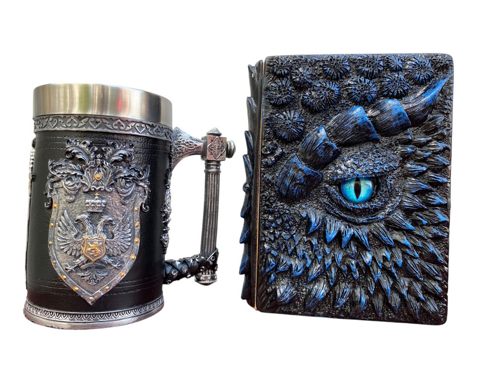 Подарочный набор Кружка 3 Щит и Корона и Блокнот 3 «Книга Теней и Глубин» Київ - зображення 1