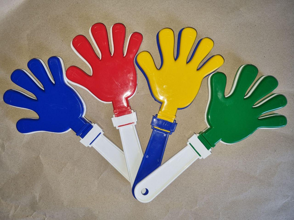 Хлопушка - трещотка фанатская (Ладошка для болельщиков) Киев - изображение 7