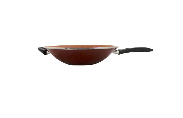 Сковорода WOK Vitrinor Toscana Terracota VR-2105864 34 см Київ - зображення 1