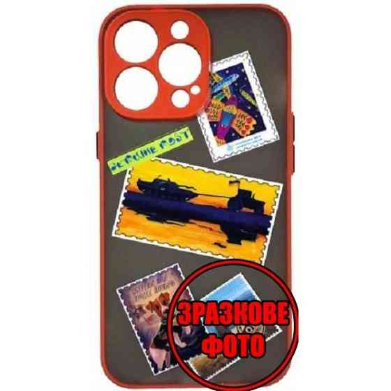 Чохол Bumper Print Ukraine Post для Xiaomi Redmi Note 11/Note 11s Red/Black Харків