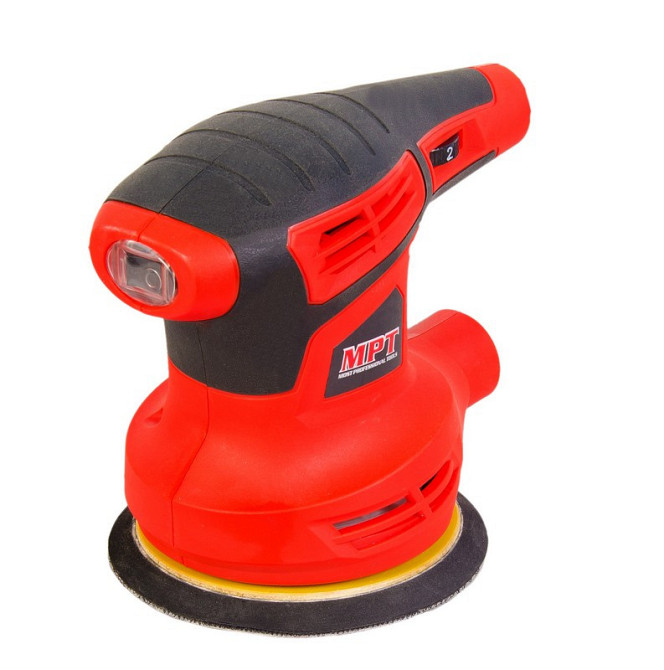 Шлифмашина орбитальная (эксцентриковая) MPT 320 Вт Ø125 мм 12000 об/мин дополнительные щетки шлифова Харків - зображення 2