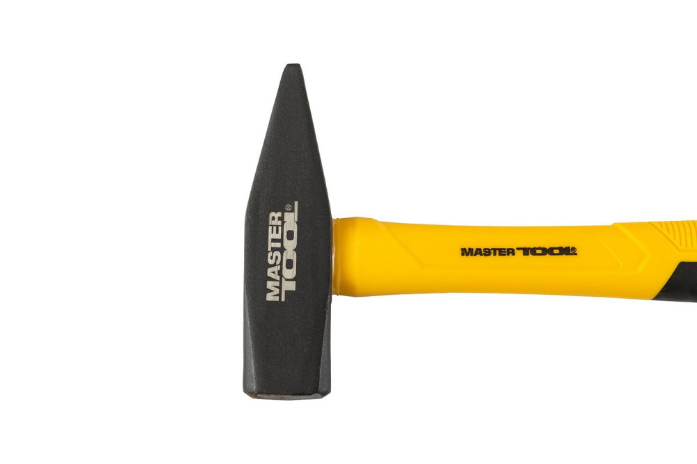 Молоток слесарный MASTERTOOL 800 г HRC 50 рукоятка фиберглассовая 320 мм 02-0908 Харьков - изображение 2