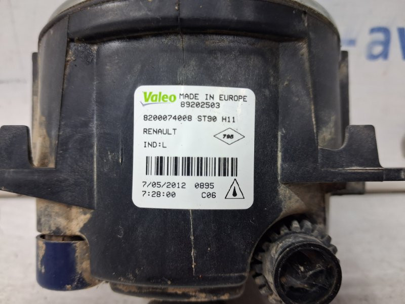 Фара противотуманная Renault Megane 3 1.5 DIESEL K9K 2008 (б/у) Киев - изображение 5