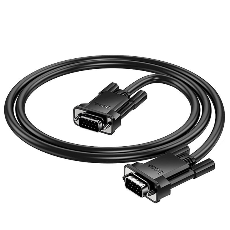 Дата кабель Hoco US11 VGA male to VGA male HD (1m) Херсон - изображение 5