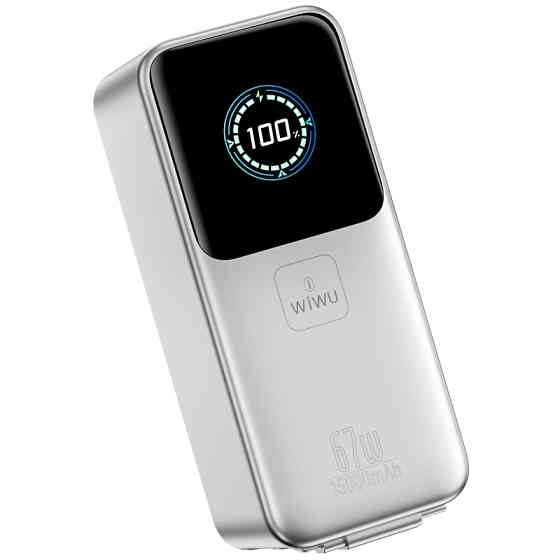 Портативное ЗУ Power Bank WIWU PM501 Power Mega PD67W with cable 15000 mAh Херсон