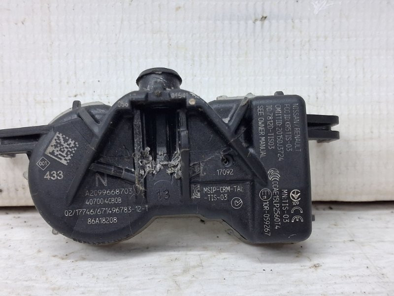 Датчик давления в шинах Nissan Qashqai 2013-2022 407004CB0B (Арт. 65119) Київ - зображення 3