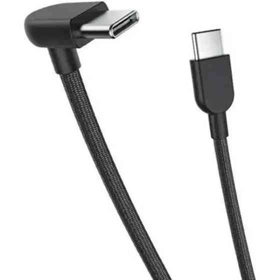 Кабель Xiaomi Braided Type-C to Type-C 3A 0.1m Black (BHR08W0GL) Харків