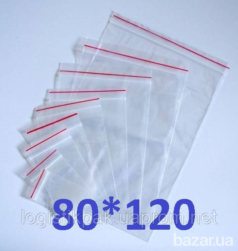 Пакет Зиплок 80x120 Харків - зображення 1