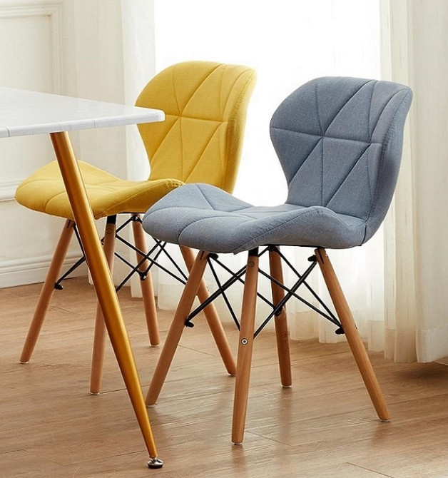 Стул Стар мягкий серая ткань Днепр - изображение 1