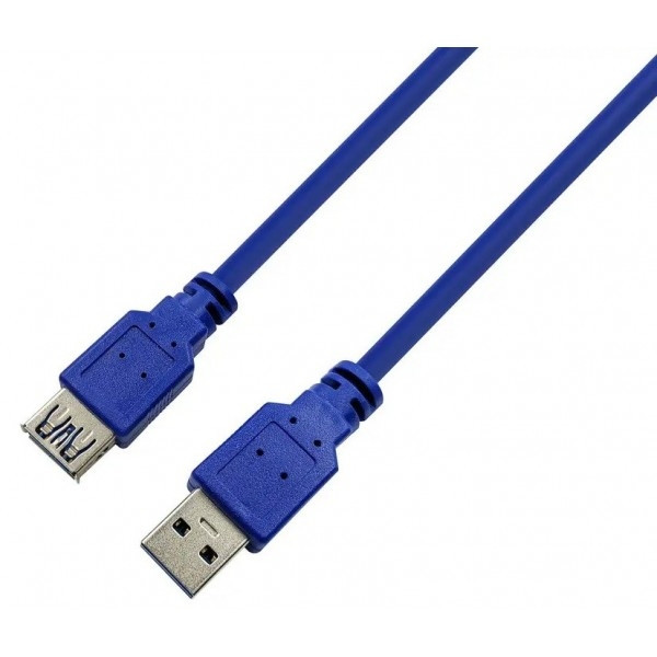 USB подовжувач ProLogix USB 3.0 AM/AF, 3м, синій (PR-USB-P-11-30-3m) (Код товару:22025) Харків - зображення 2