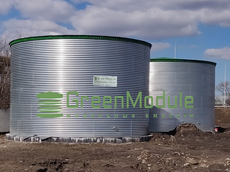 Збірні ємності для води, накопичувальні резервуари до 3000 м3 Київ - зображення 1