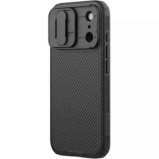Карбоновая накладка Nillkin CamShield Pro Magnetic для Apple iPhone 17 Pro Max (6.9") Херсон